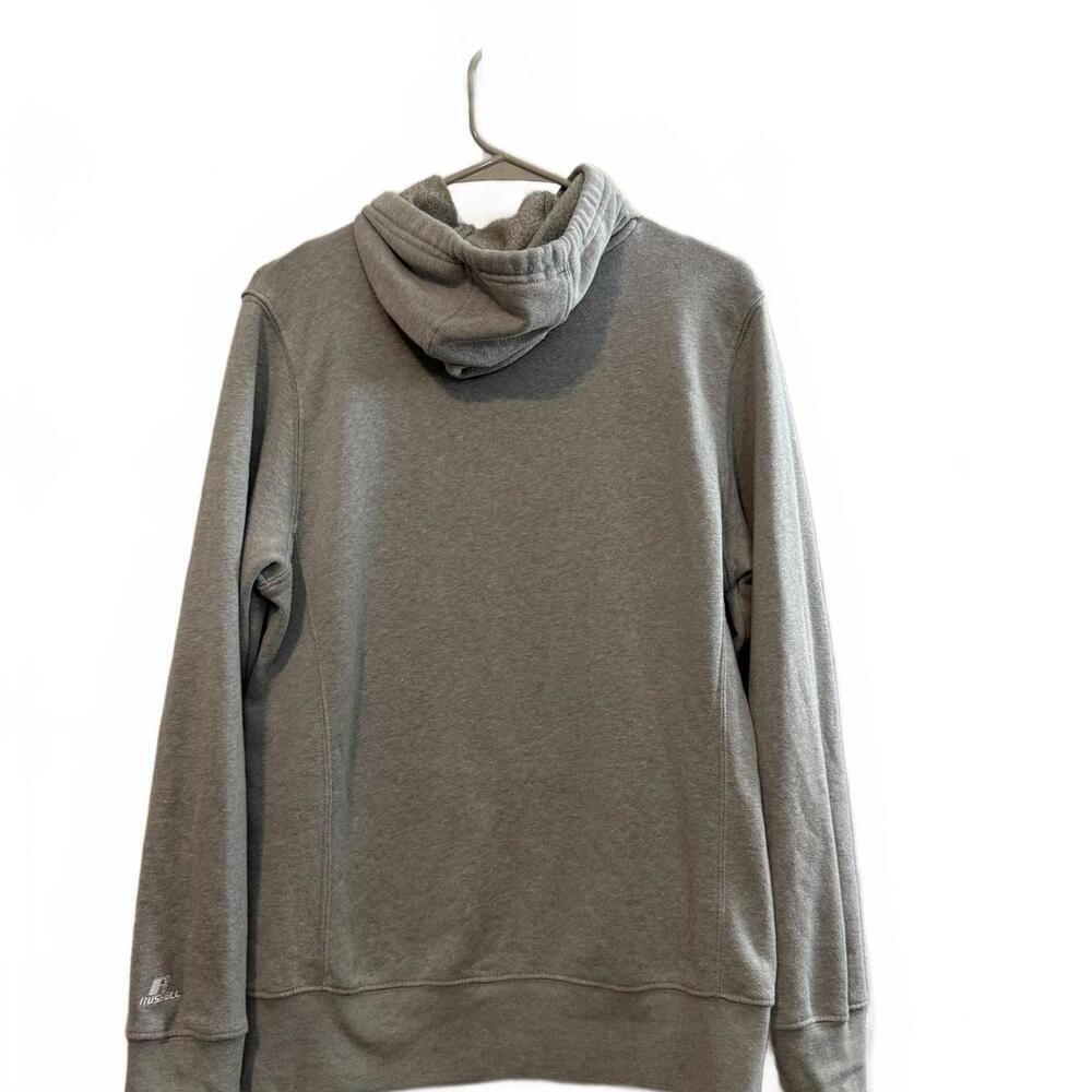 Purdue University Gray Hoodie by Russell Athletic - Picture 4 of 4